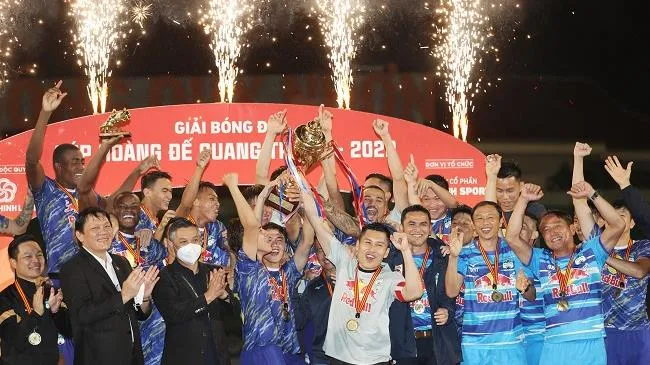 Bóng đá Việt Nam: HAGL vô địch Cúp Hoàng Đế Quang Trung 2022
