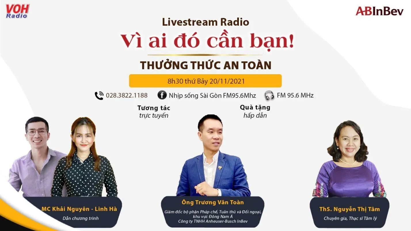 Vì ai đó cần bạn Mùa 1 - lan tỏa năng lượng tích cực từ thông điệp “Thưởng thức có trách nhiệm”