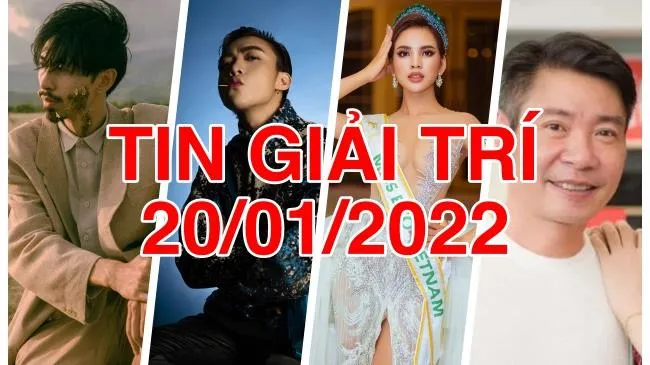 Tin tức giải trí Việt Nam 20/1/2022: Đen Vâu và Soobin Hoàng Sơn so kè tại Làn Sóng Xanh