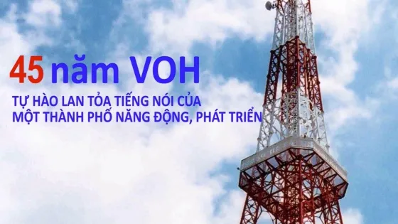 Lễ kỷ niệm 45 năm thành lập Đài Tiếng nói nhân dân TPHCM và trao giải cuộc thi sáng tác 45 năm VOH