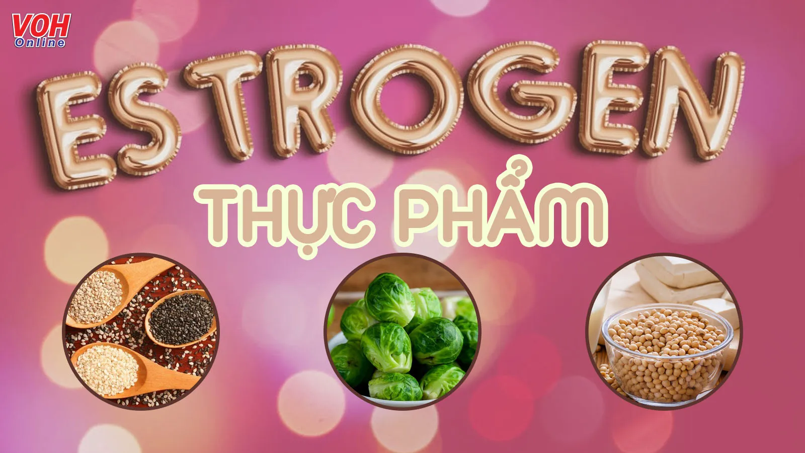 Top 10 thực phẩm giàu estrogen dành cho phụ nữ
