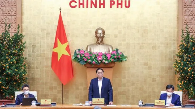 Phiên họp Chính phủ thường kỳ tháng 1/2022