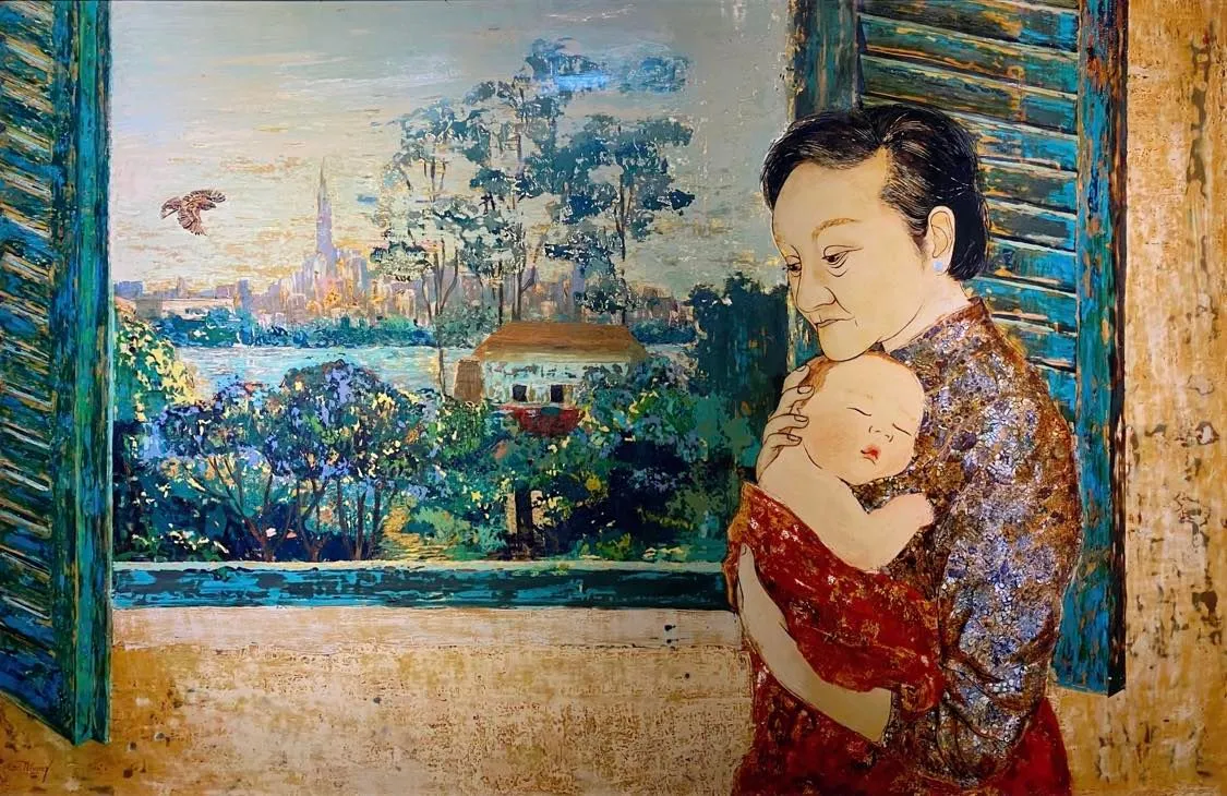 Độc đáo nghệ thuật tranh sơn mài Việt Nam