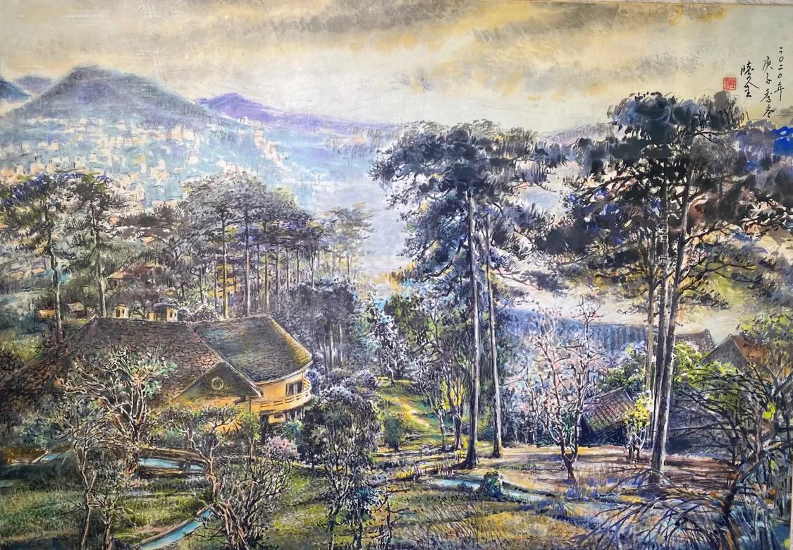 Tranh thủy mặc: Vẻ đẹp cổ điển sống mãi với thời gian