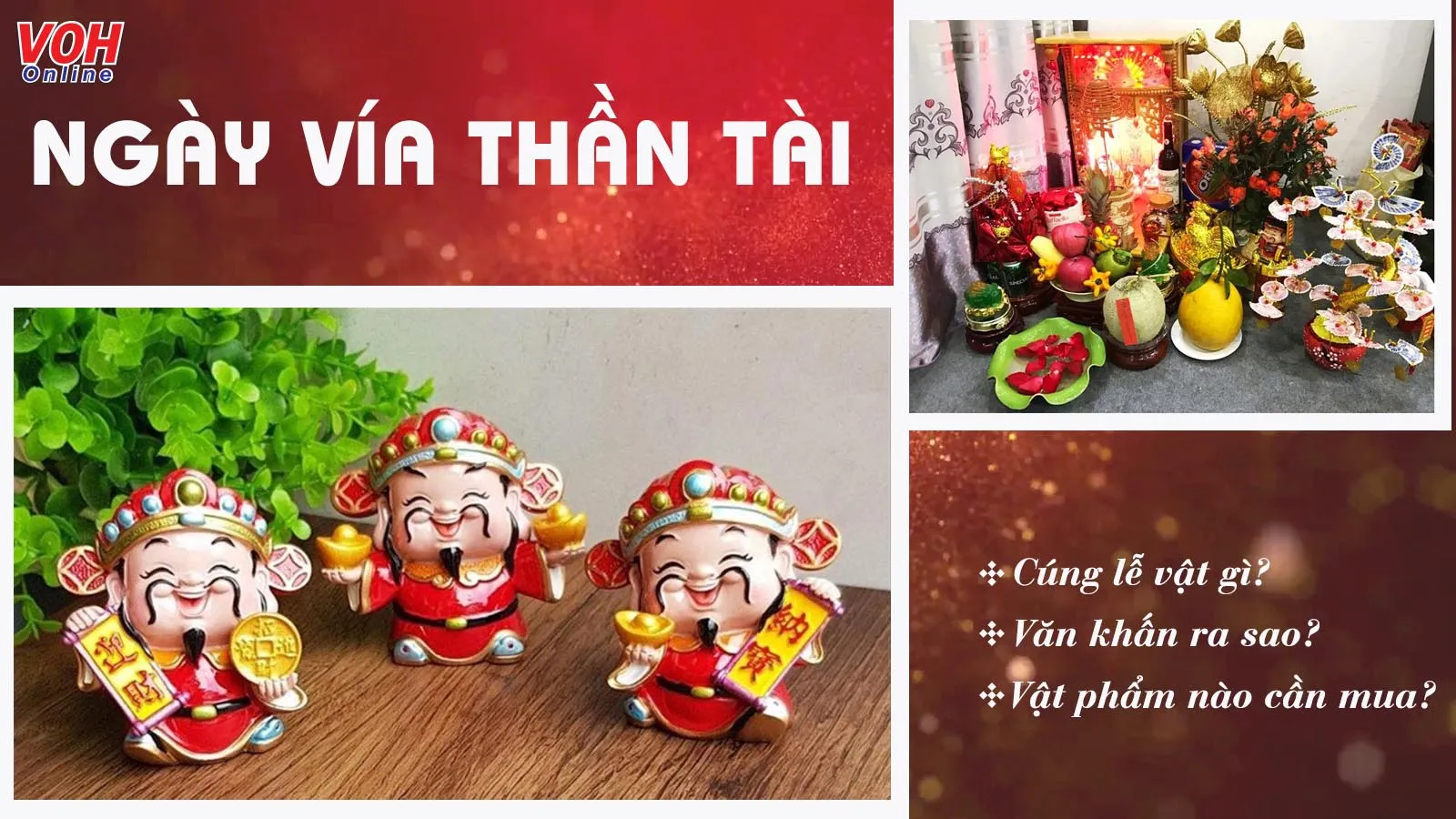 Ngày vía Thần Tài nên cúng lễ vật nào, văn khấn ra sao và mua gì cầu may mắn?