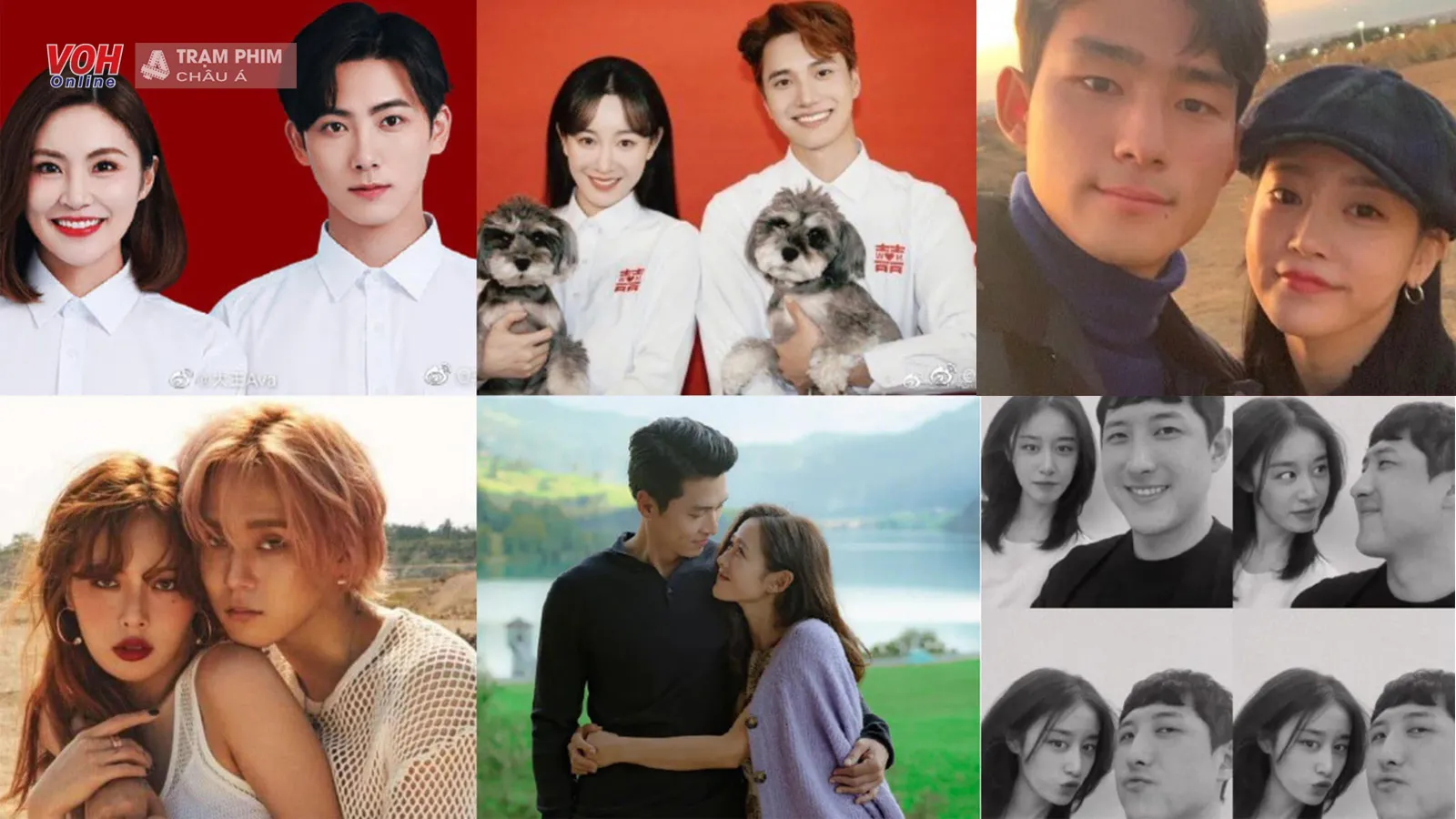 Điểm danh những cặp sao Hàn, Trung công bố kết hôn vào năm 2022
