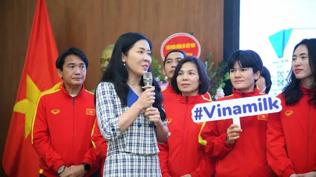 Vinamilk thưởng 1 tỷ đồng mừng kỳ tích lịch sử của đội tuyển bóng đá nữ Việt Nam