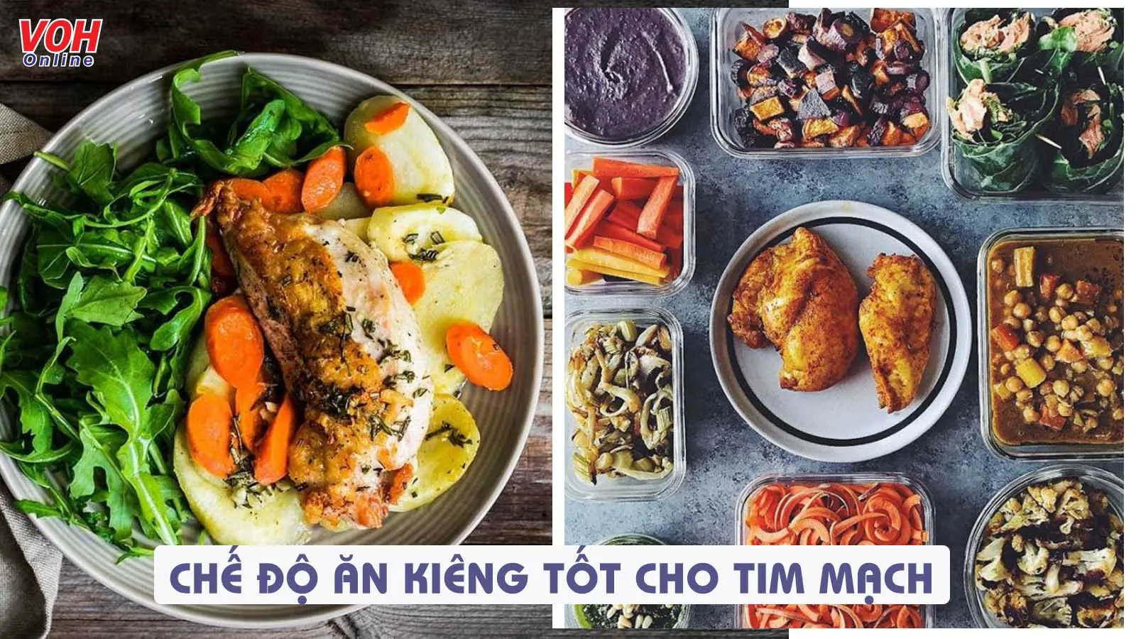 6 chế độ ăn kiêng tốt cho sức khỏe tim mạch