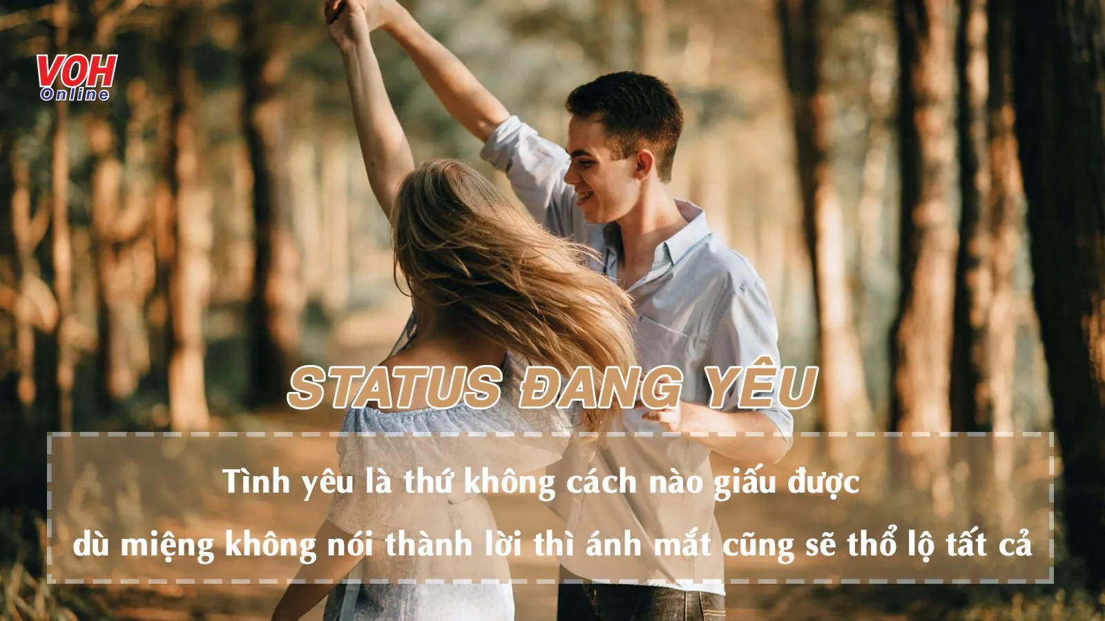 Bộ sưu tập 45 stt đang yêu - tiếng lòng của biết bao cặp đôi