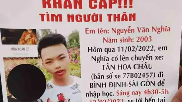 Kết quả điều tra vụ nam sinh mất tích