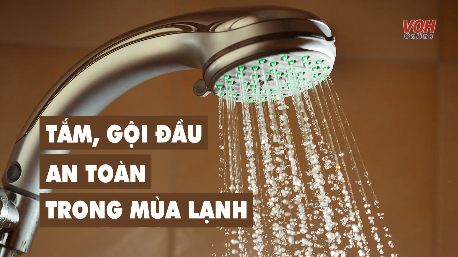 Trời lạnh, tắm, gội đầu như thế nào cho an toàn?