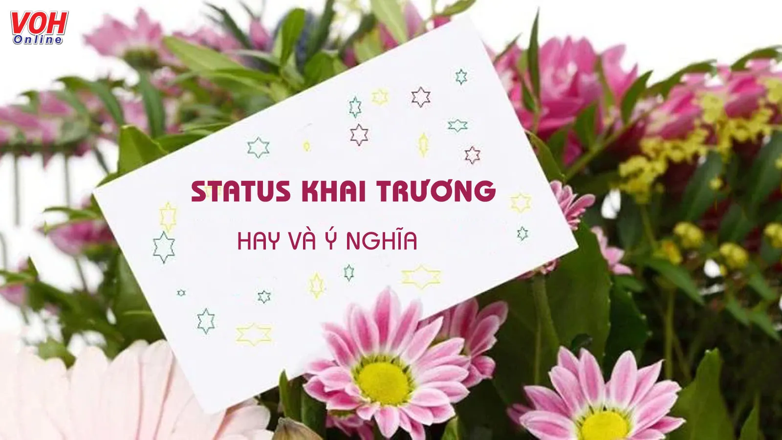 55 câu status khai trương cửa hàng, công ty, quán cà phê ý nghĩa và may mắn