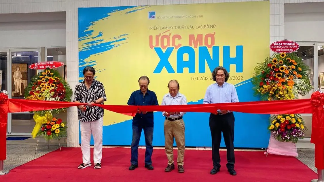 Mỹ thuật Nữ TPHCM: Chắp cánh cùng ‘Ước mơ Xanh’