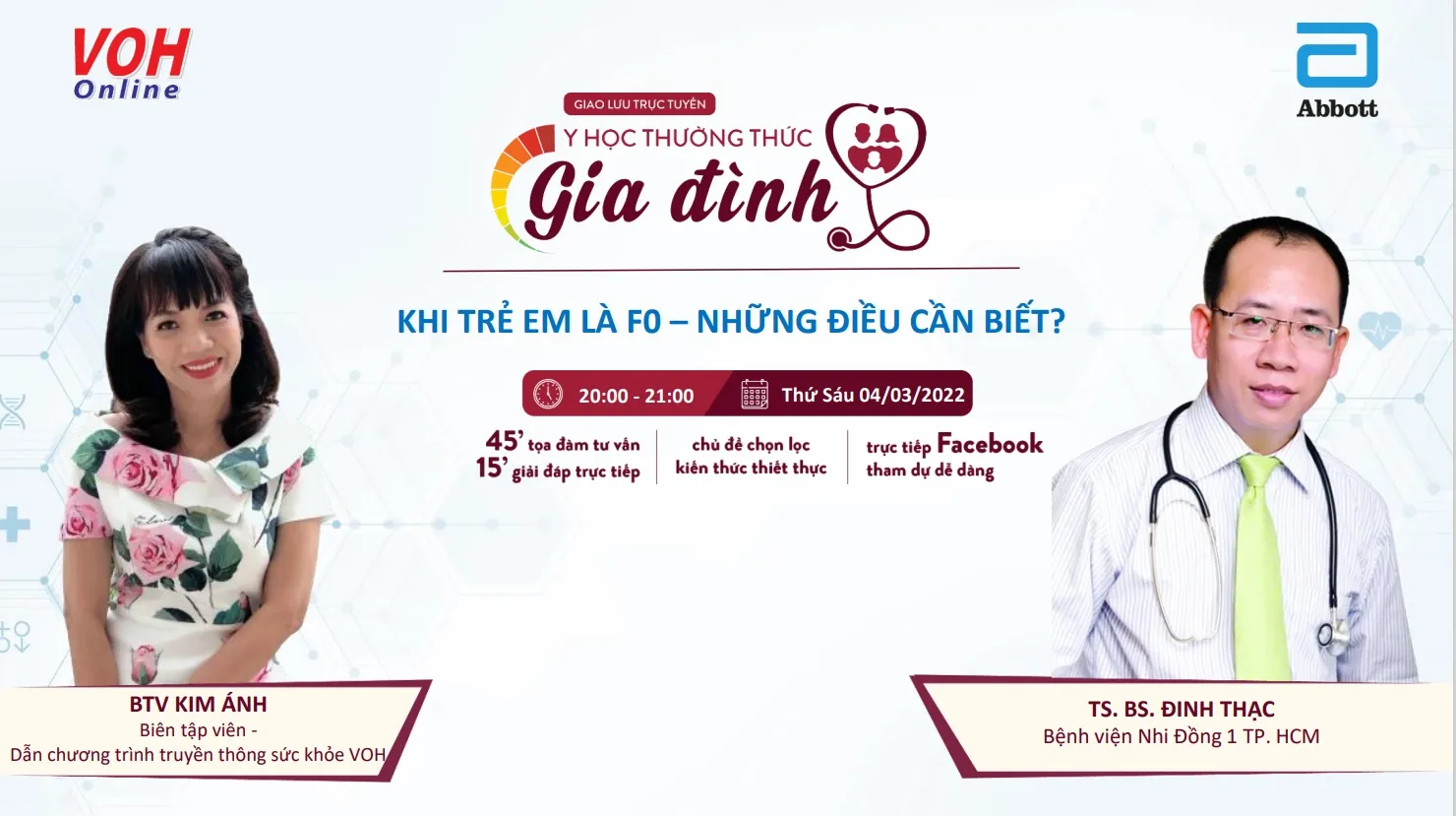 [Livestream] Khi trè em là F0 - Những điều cần biết?