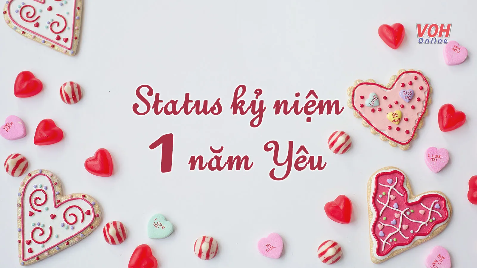 Status kỉ niệm 1 năm yêu nhau ngọt như mật dành cho các cặp đôi