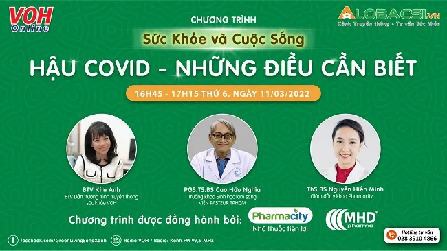 [Livestream] Hậu Covid - những điều cần biết