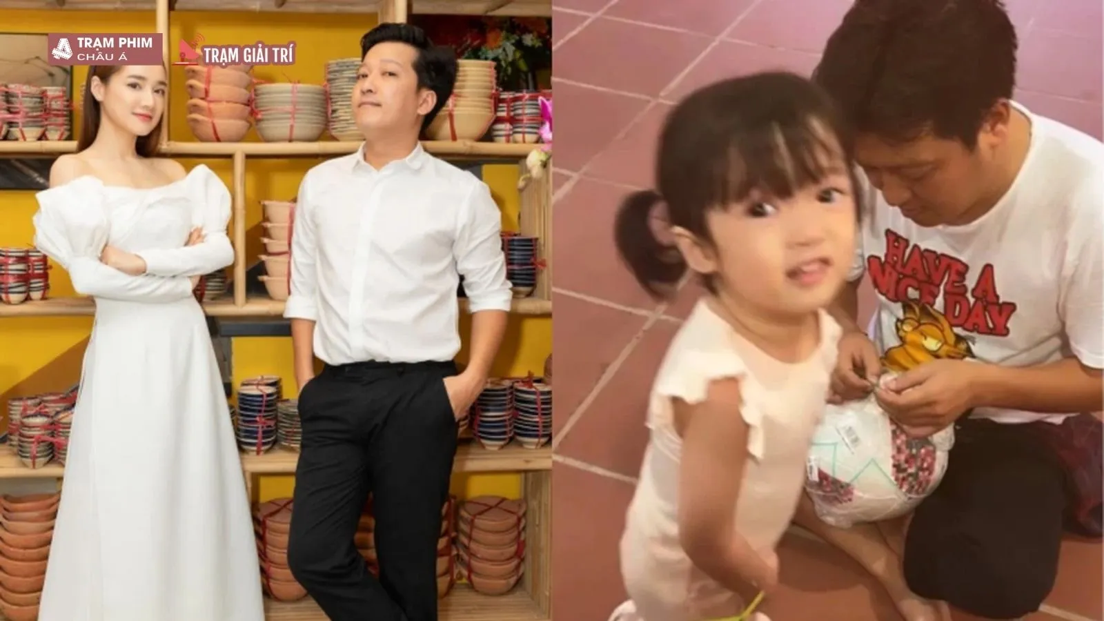 Nhã Phương lần đầu để lộ rõ mặt con gái trên sóng livestream