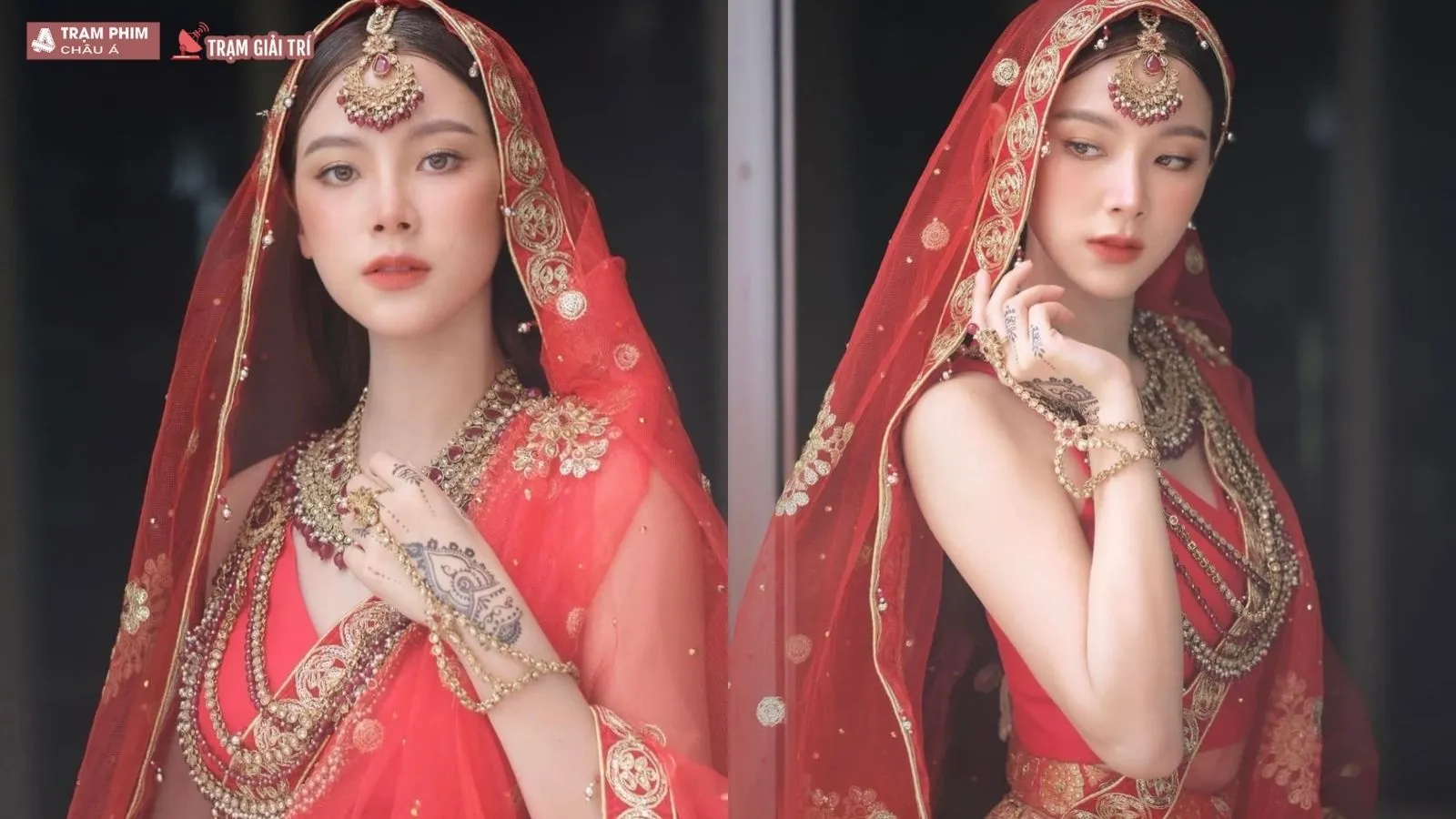 Baifern Pimchanok gây sốt với tạo hình cô dâu Ấn Độ trong tập cuối ‘Saree Yêu Dấu’