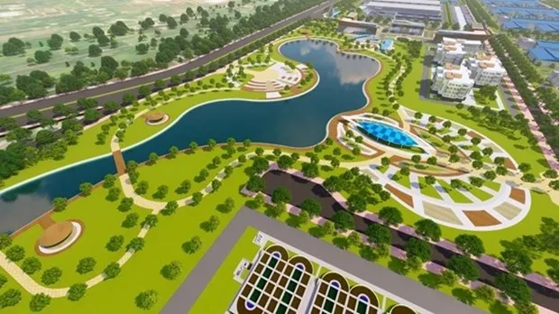 Đầu tư xây dựng và kinh doanh kết cấu hạ tầng KCN Tân Tập
