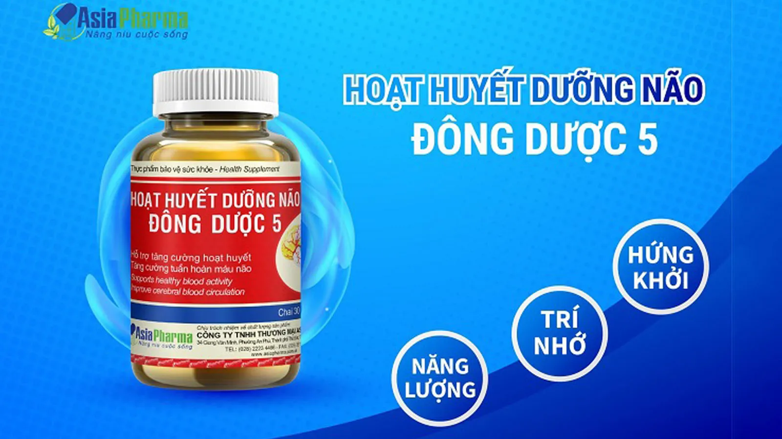 Hoạt Huyết dưỡng não Đông Dược 5: Công dụng, cách dùng và đối tượng sử dụng