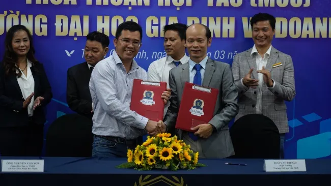 Trường Đại học Gia Định ký kết thỏa thuận hợp tác với các doanh nghiệp