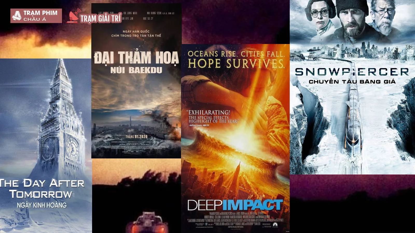 Top 24 phim thảm họa thiên nhiên hoành tráng chấn động toàn cầu