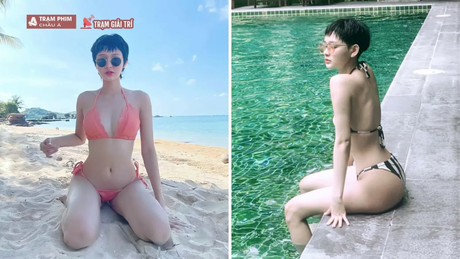 Hiền Hồ ngày ấy diện đồ ngây thơ, bây giờ nghiện diện bikini hết cỡ!