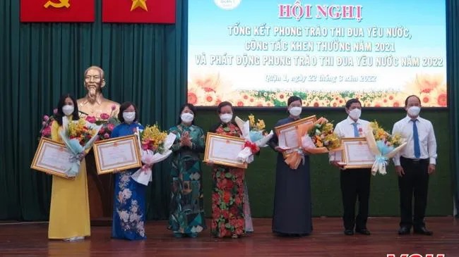 Quận 1 tổng kết phong trào thi đua yêu nước năm 2021