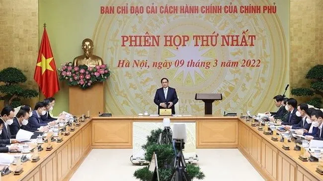 Kết luận của Thủ tướng tại Phiên họp Ban Chỉ đạo cải cách hành chính của Chính phủ