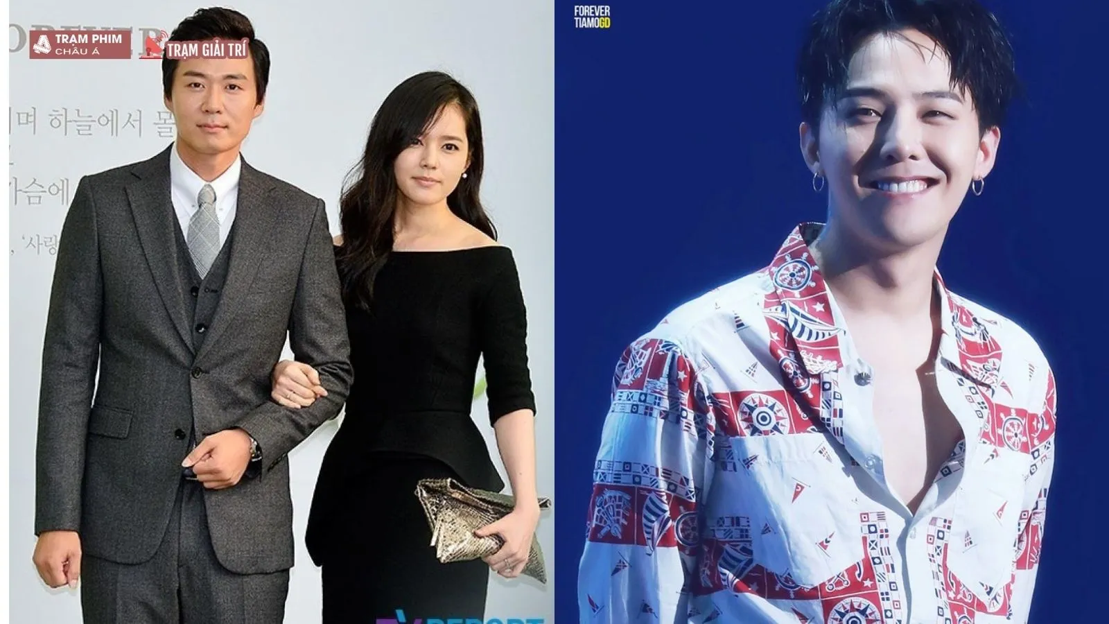 Vợ chồng Han Ga In thừa nhận mê G-Dragon như điếu đổ