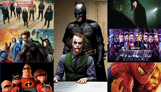 Top 22 phim siêu anh hùng hay nhất mọi thời đại