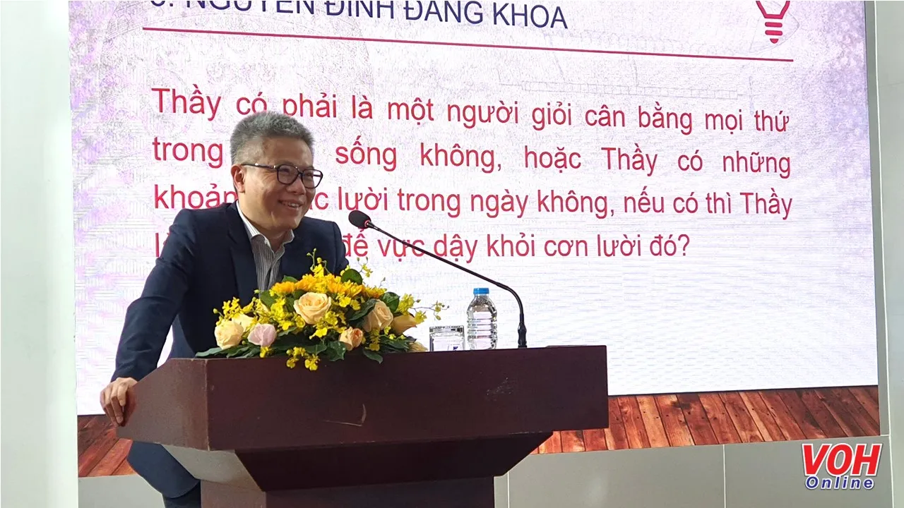 Giáo sư Ngô Bảo Châu: Học Toán để luôn tự làm mới mình