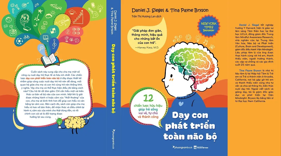 Sách Dạy con phát triển toàn não bộ - Chiến lược hữu hiệu giúp trẻ sống vui vẻ, tự chủ và thành công