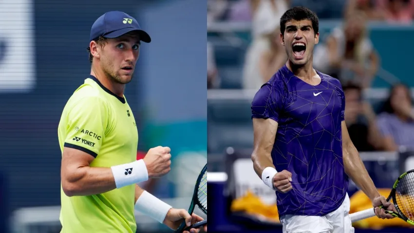 Tin tennis 2/4: Ruud đấu Alcaraz tại chung kết đơn nam Miami Open 2022
