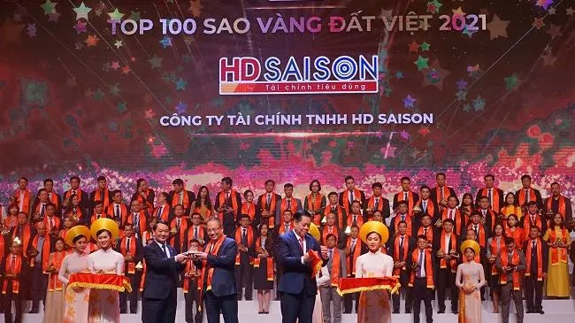 Giải thưởng Sao Vàng đất Việt tôn vinh thương hiệu HD SAISON