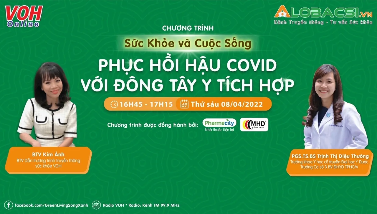 [Livestream] Phục hồi hậu Covid-19 với Đông Tây y tích hợp