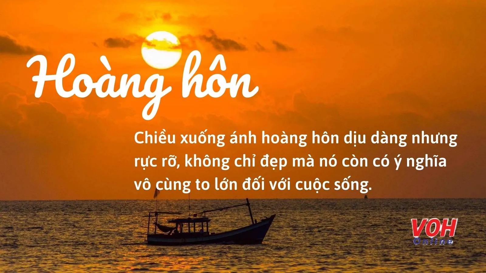 Hoàng hôn là gì? Sự kỳ diệu của buổi chiều tà