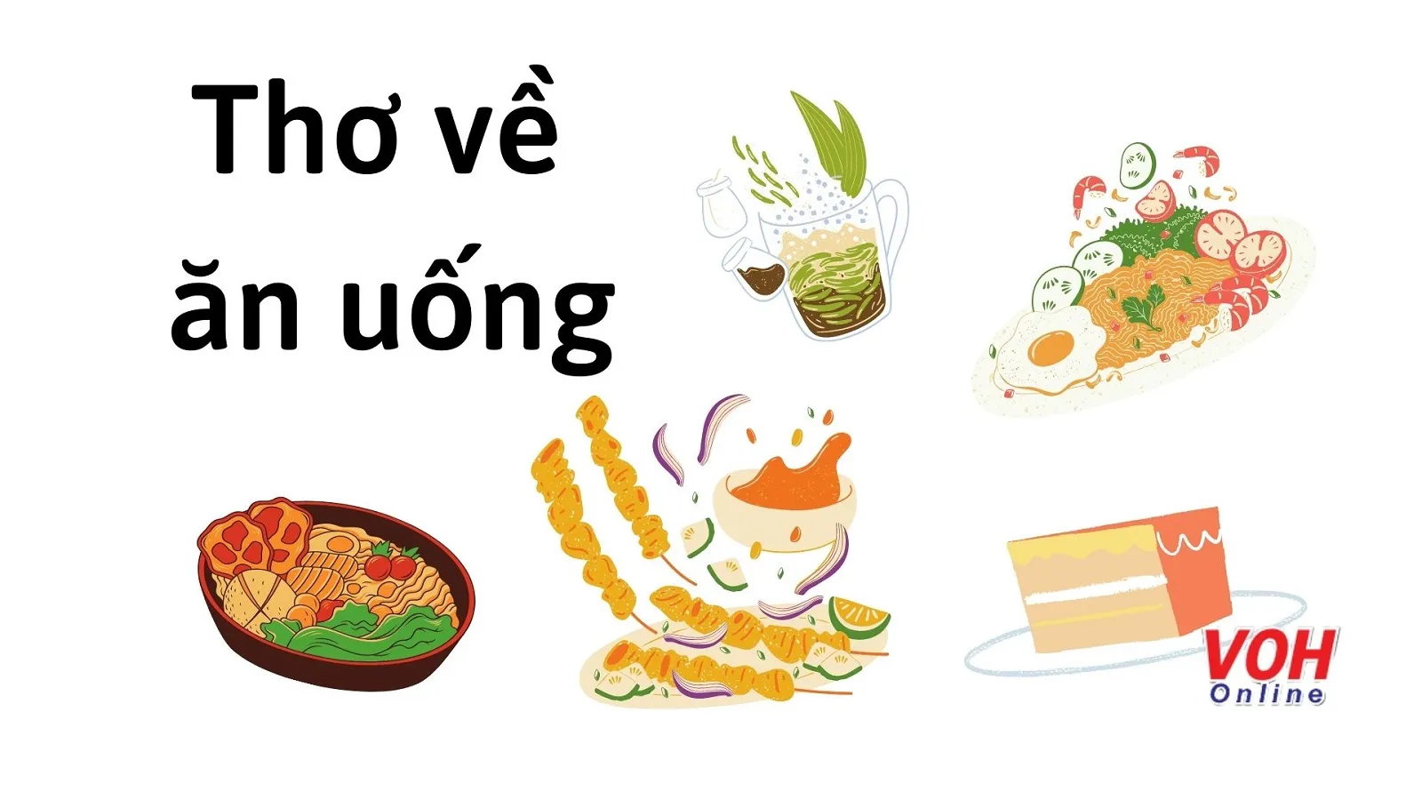 Tổng hợp những câu thơ về ăn uống hay và hài hước nhất