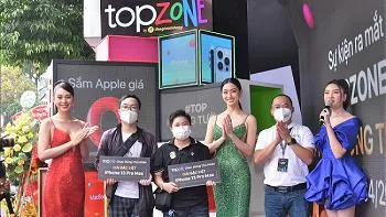 TopZone ra mắt cửa hàng ủy quyền Apple cao cấp có diện tích lớn nhất Việt Nam tại TP.HCM