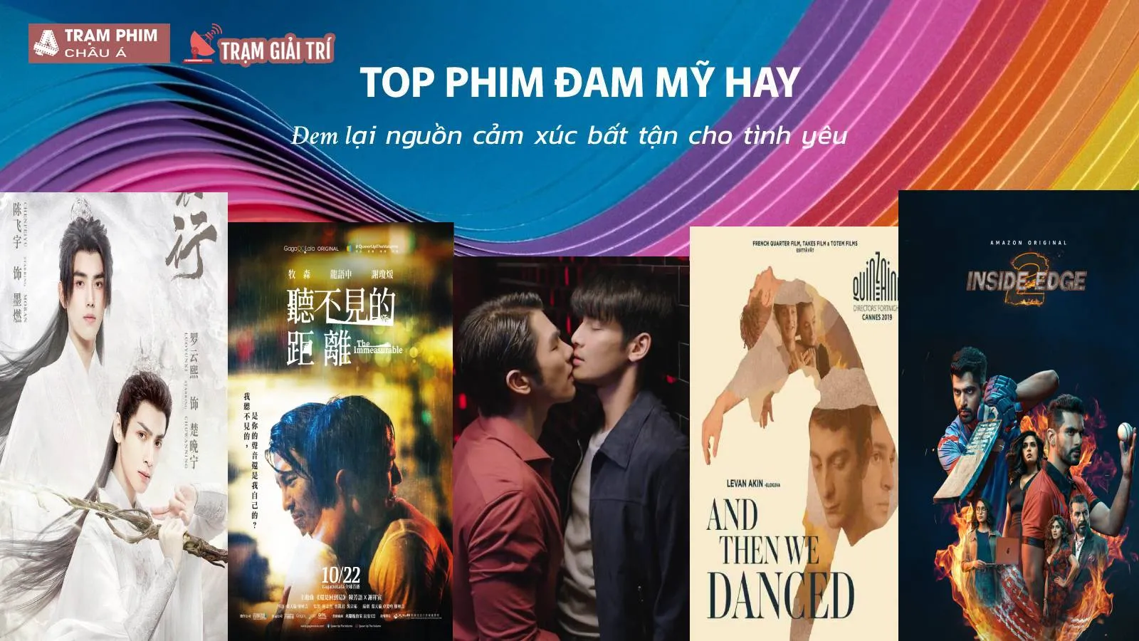 Top 30 phim đam mỹ hay nhất của điện ảnh thế giới