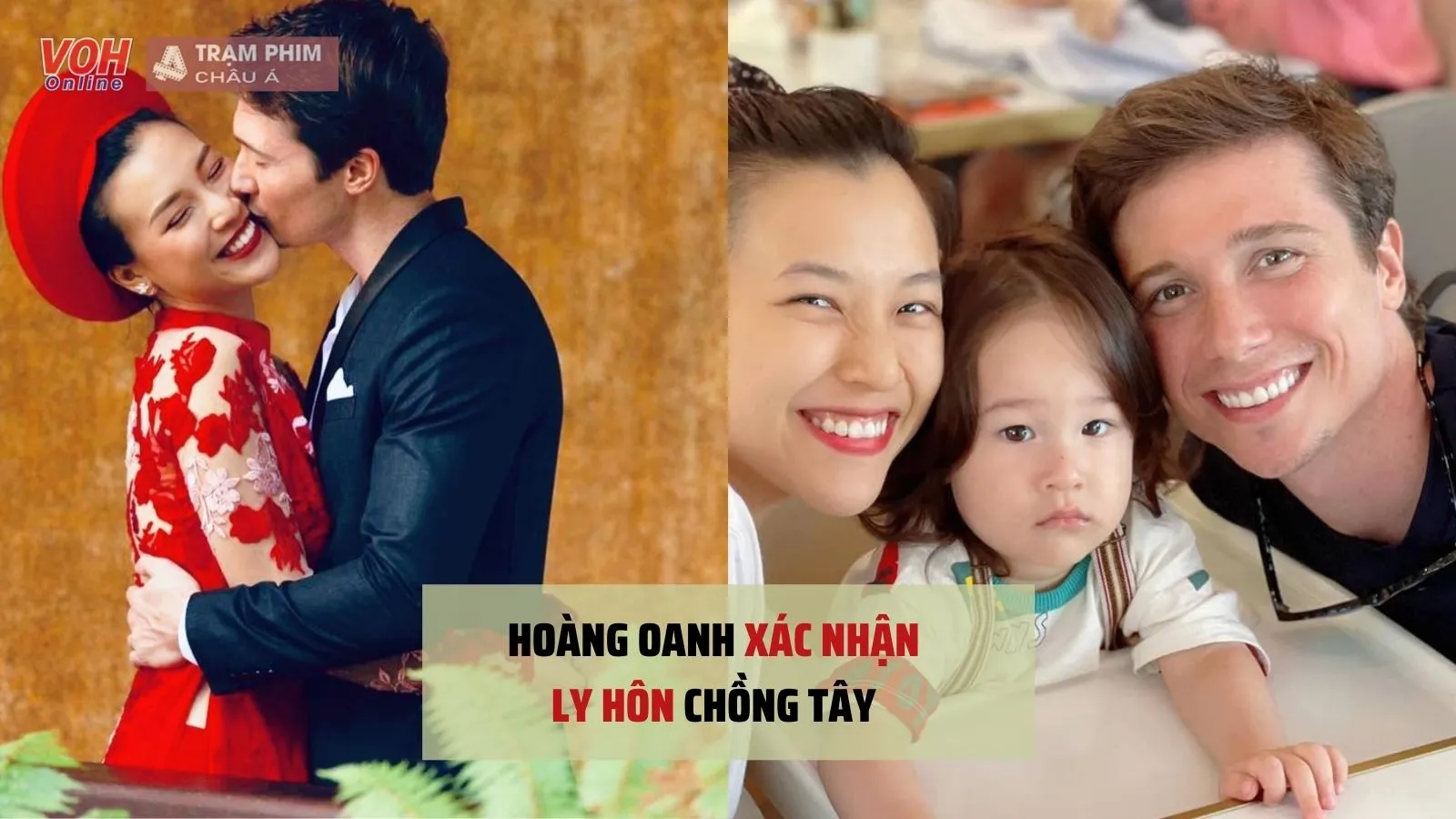 Hoàng Oanh xác nhận đang tiến hành thủ tục ly hôn với chồng Tây