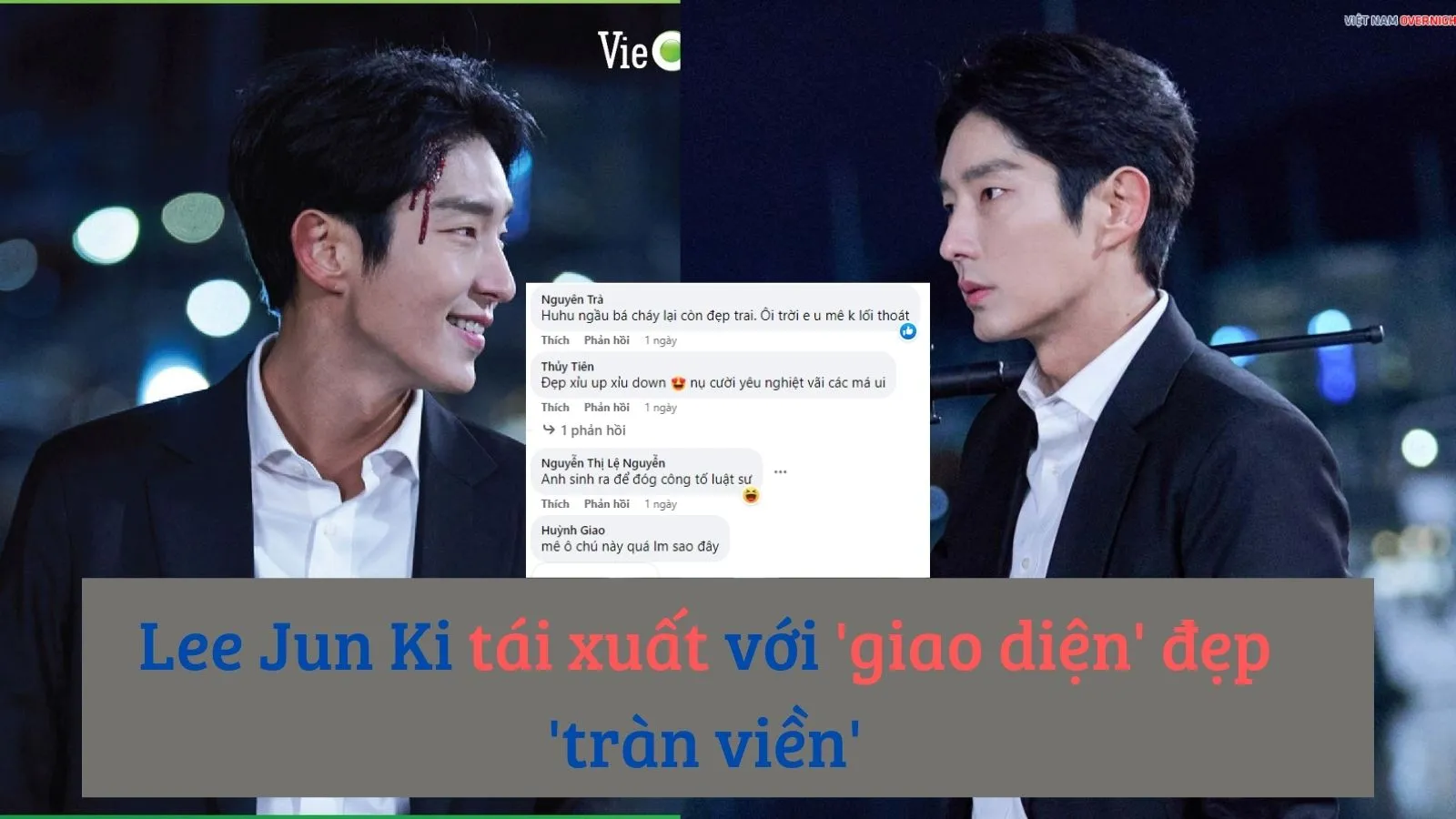 Again My Life: Anh Chú Lee Jun Ki tái xuất với giao diện đẹp ‘tràn viền’