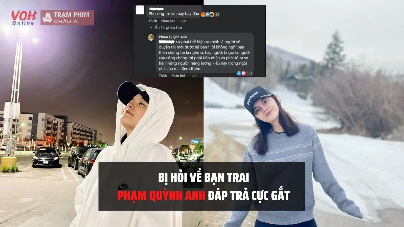 Phạm Quỳnh Anh thẳng thắn đáp trả khi bị hỏi về bạn trai