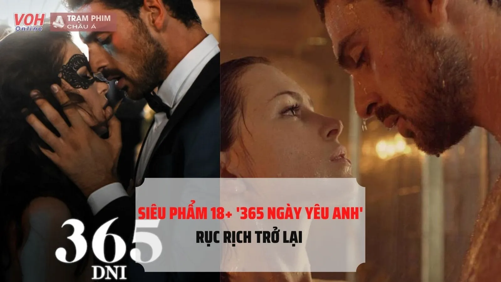 Siêu phẩm 18+ ‘365 Ngày Yêu Anh’ của Netflix tung trailer, rục rịch trở lại