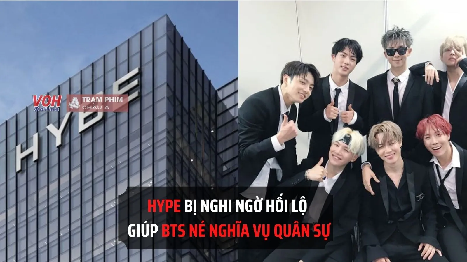 HYPE bị Ủy ban chống tham nhũng để mắt, nghi vấn chi tiền hối lộ giúp BTS tránh nghĩa vụ quân sự?