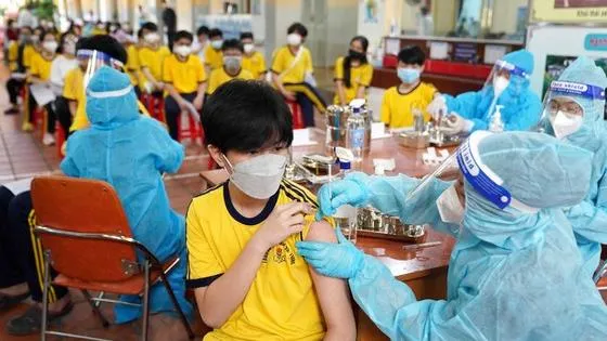 Hôm nay 16/4, TPHCM triển khai tiêm vaccine Covid-19 cho trẻ từ 5 đến dưới 12 tuổi