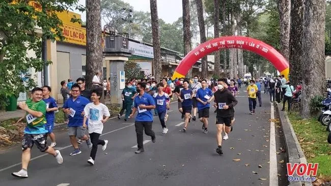 Quận 1: Khai mạc Đại hội thể dục thể thao năm 2022
