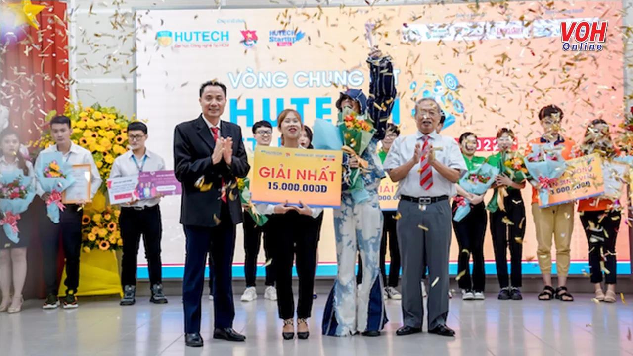 Dự án tái chế quần áo cũ thành túi xách thời trang đạt giải Nhất cuộc thi HUTECH Startup Wings 2022