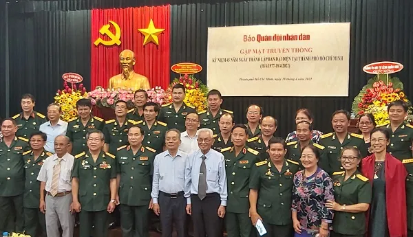 45 năm trưởng thành Ban đại diện báo Quân đội nhân dân tại TPHCM