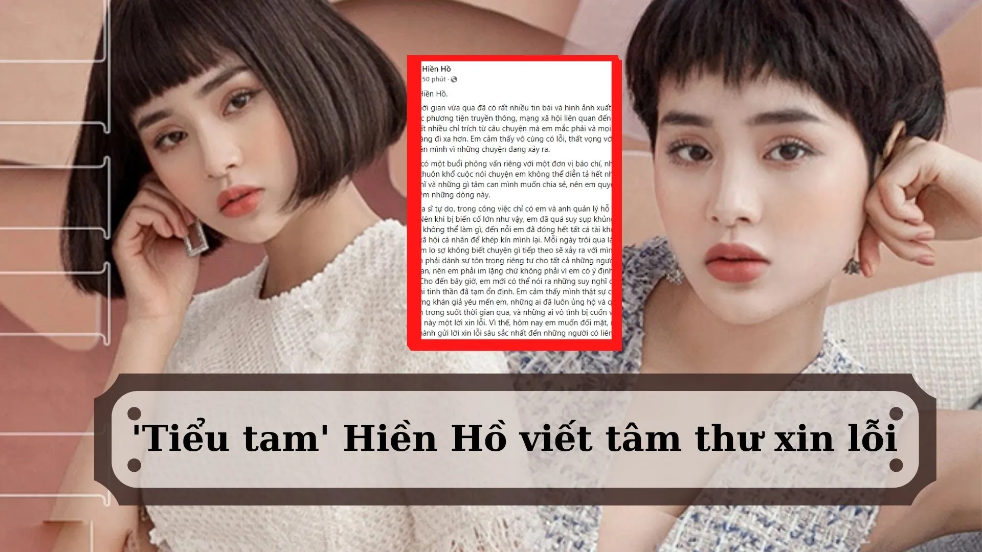 Hiền Hồ khủng hoảng tinh thần, mong nhận được sự thông cảm sau scandal người thứ 3